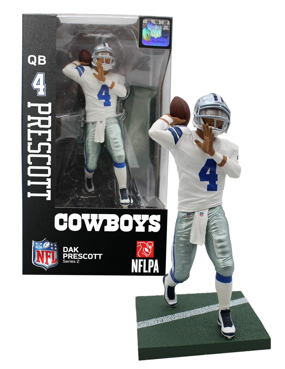 Dak Prescott Dallas Cowboys Exclusive Imports Dragon NFL 6" Figure
